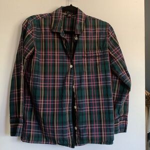 J.Crew pajama top XS